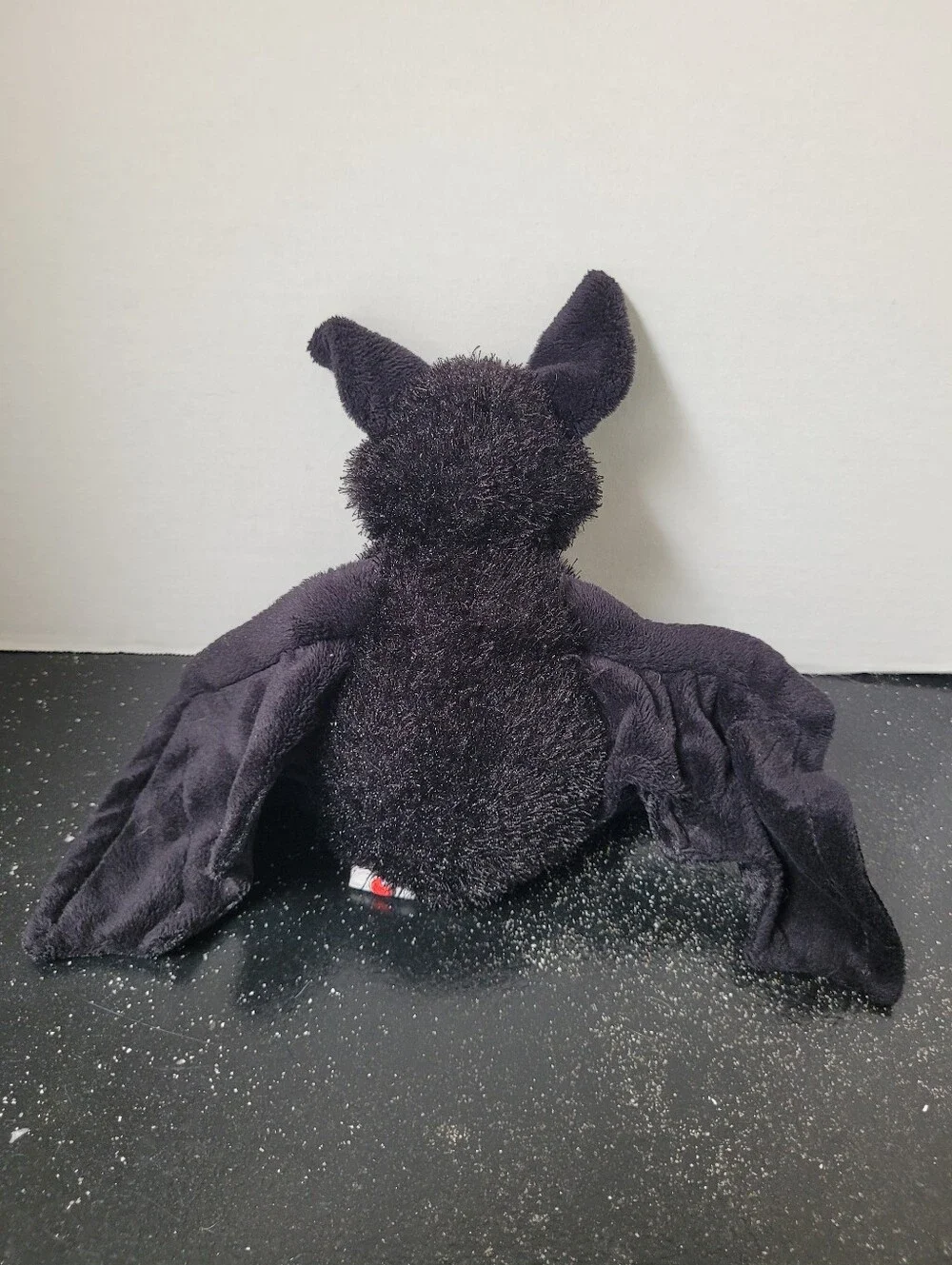 Ganz Plush Black Bat Stuffed Toy - Soft Kids Plushie